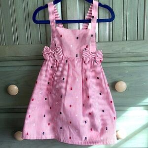 Tahari 2T Patriotic Bow Dress
